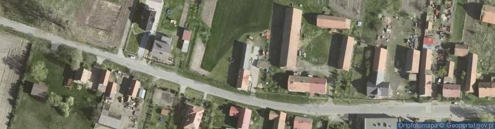 Zdjęcie satelitarne Ujeździec Wielki ul.