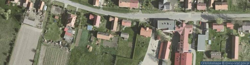 Zdjęcie satelitarne Ujeździec Wielki ul.