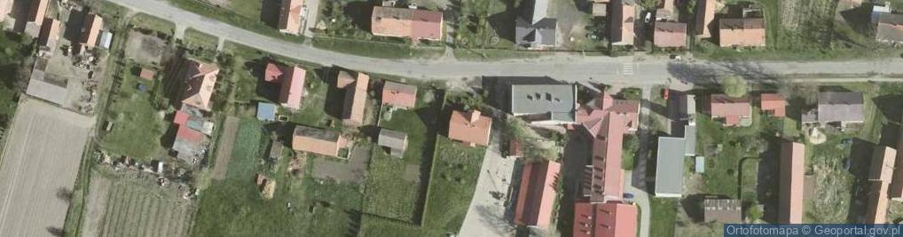 Zdjęcie satelitarne Ujeździec Wielki ul.