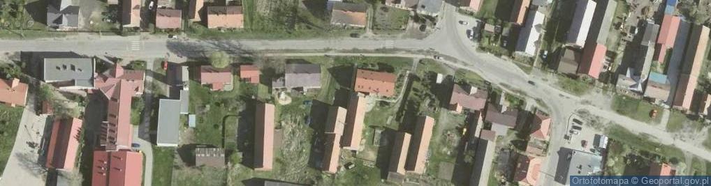 Zdjęcie satelitarne Ujeździec Wielki ul.