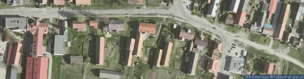 Zdjęcie satelitarne Ujeździec Wielki ul.