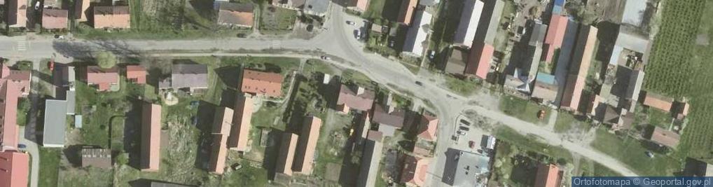 Zdjęcie satelitarne Ujeździec Wielki ul.