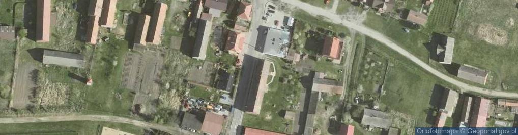 Zdjęcie satelitarne Ujeździec Wielki ul.