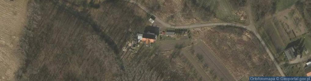 Zdjęcie satelitarne Ujów ul.