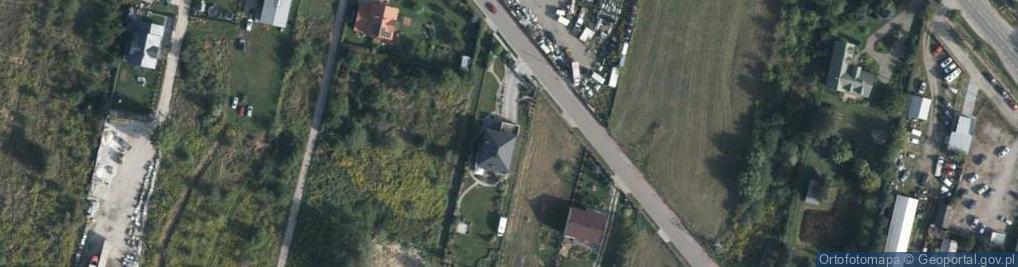 Zdjęcie satelitarne Ujrzanów ul.