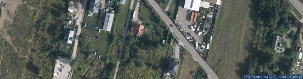 Zdjęcie satelitarne Ujrzanów ul.