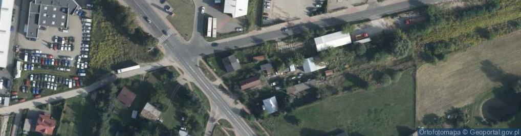 Zdjęcie satelitarne Ujrzanów ul.