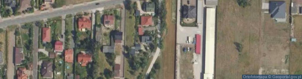 Zdjęcie satelitarne Ukośna ul.