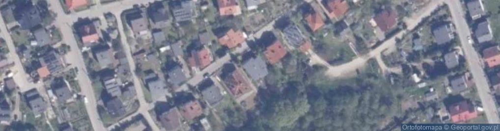 Zdjęcie satelitarne Ukośna ul.
