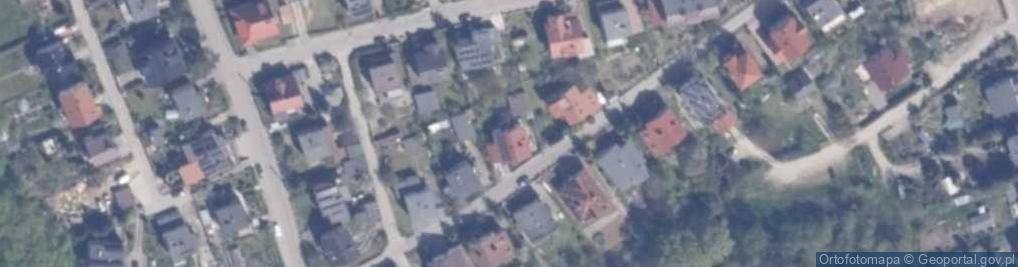 Zdjęcie satelitarne Ukośna ul.