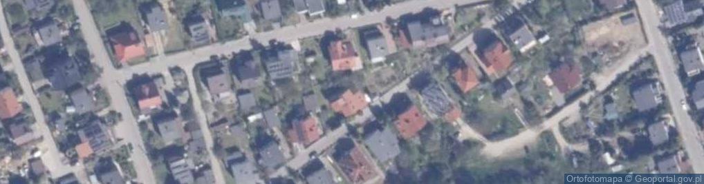 Zdjęcie satelitarne Ukośna ul.