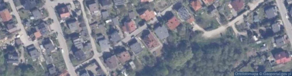 Zdjęcie satelitarne Ukośna ul.