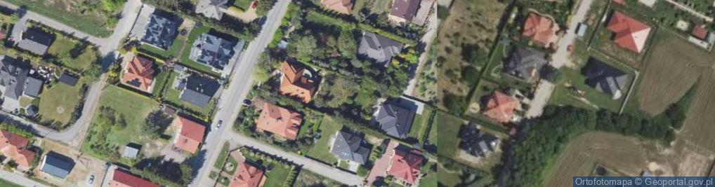 Zdjęcie satelitarne Ukryta ul.