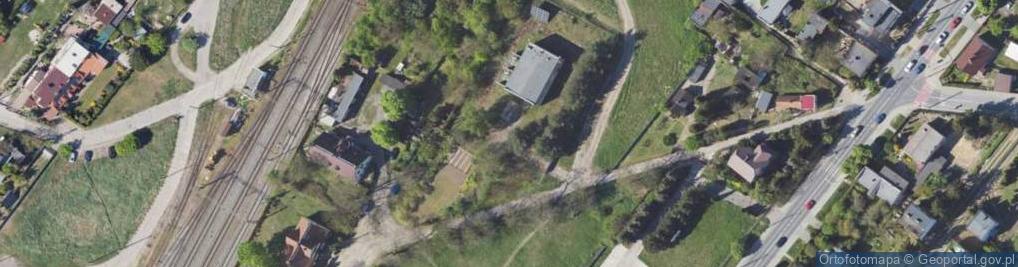Zdjęcie satelitarne Ukośna ul.