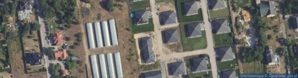 Zdjęcie satelitarne Ukryta ul.