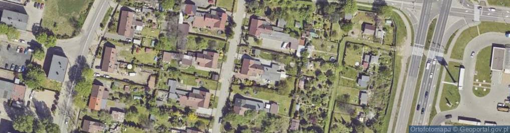 Zdjęcie satelitarne Ułańska ul.