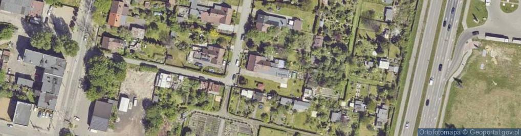 Zdjęcie satelitarne Ułańska ul.