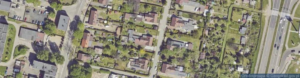 Zdjęcie satelitarne Ułańska ul.