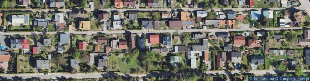 Zdjęcie satelitarne Ułańska ul.