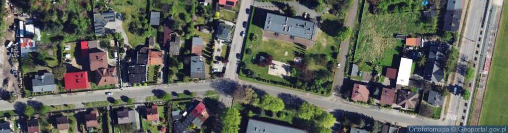 Zdjęcie satelitarne Ułańska ul.