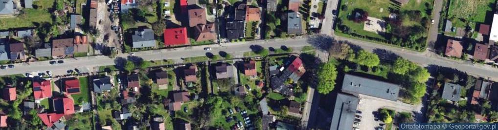 Zdjęcie satelitarne Ułańska ul.