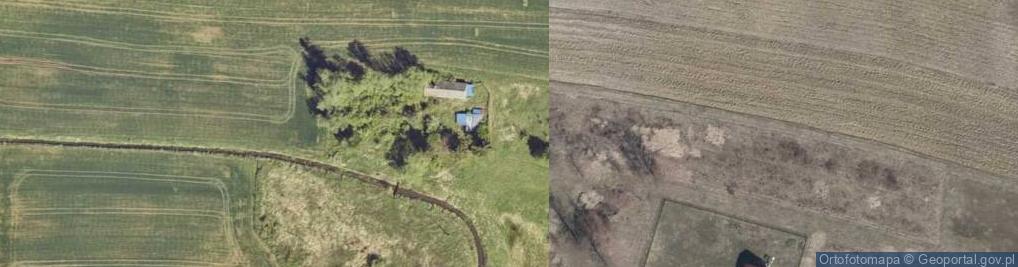 Zdjęcie satelitarne Ulinów ul.