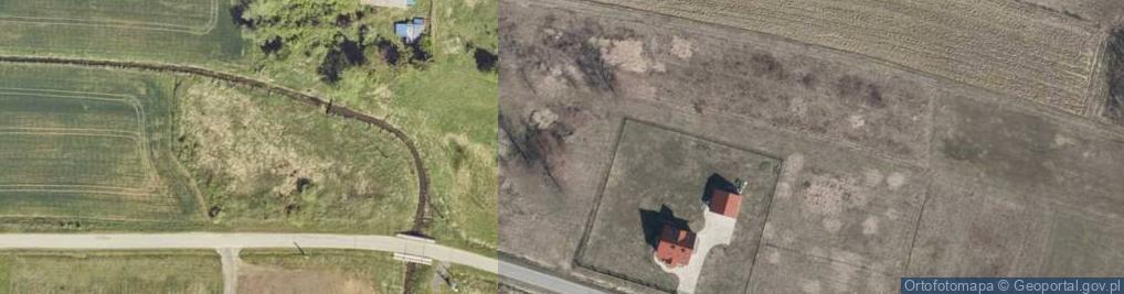 Zdjęcie satelitarne Ulinów ul.