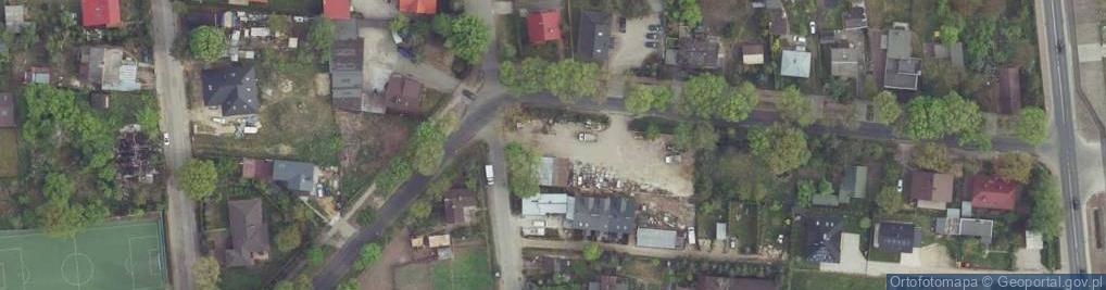 Zdjęcie satelitarne Ułańska ul.