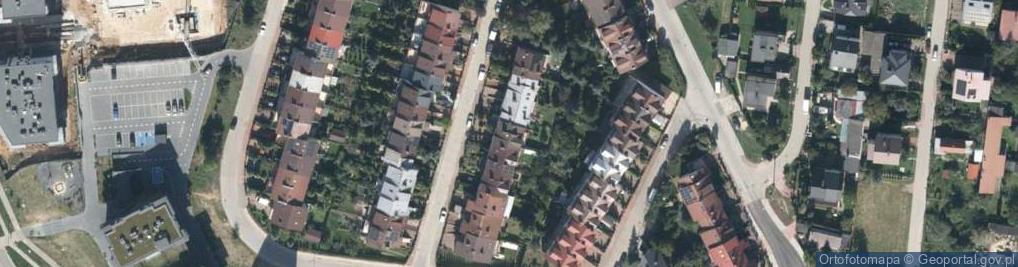 Zdjęcie satelitarne Ułańska ul.