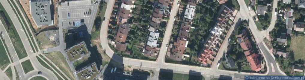 Zdjęcie satelitarne Ułańska ul.