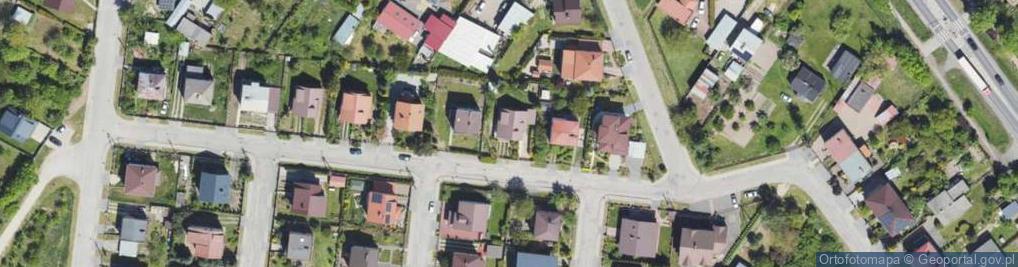 Zdjęcie satelitarne Ułańska ul.