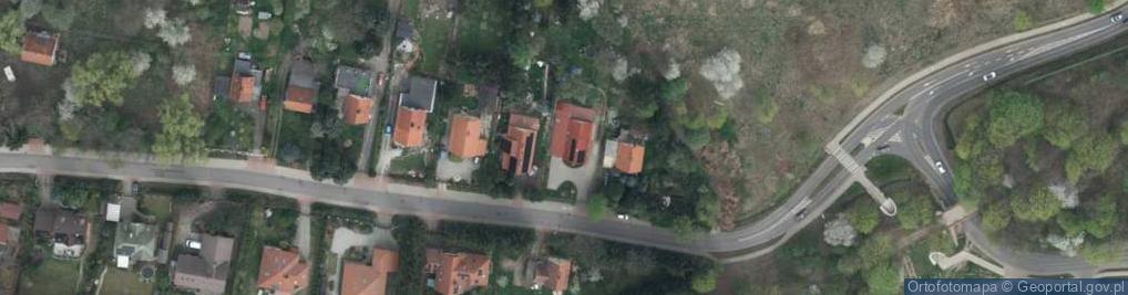 Zdjęcie satelitarne Ułanów Nadwiślańskich ul.
