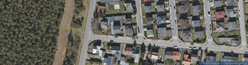 Zdjęcie satelitarne Ułańska ul.