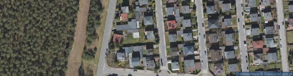 Zdjęcie satelitarne Ułańska ul.