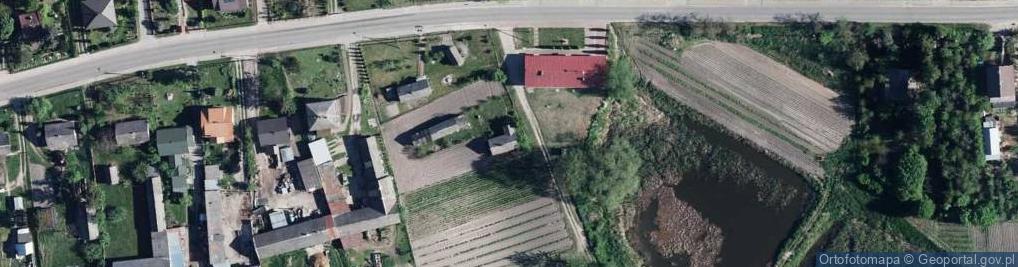 Zdjęcie satelitarne Ułęż ul.