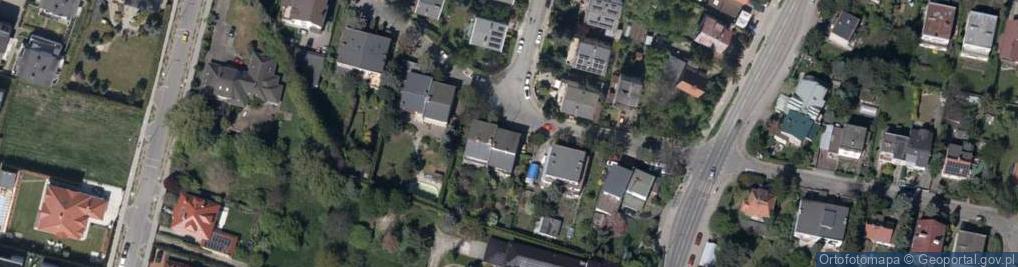 Zdjęcie satelitarne Ułańska ul.
