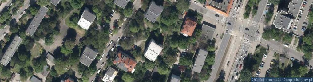 Zdjęcie satelitarne Ulanowskiego Bolesława ul.