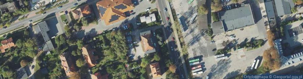 Zdjęcie satelitarne Ułańska ul.