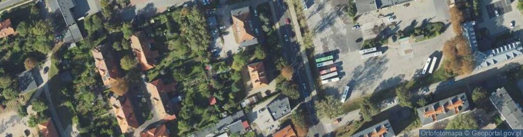 Zdjęcie satelitarne Ułańska ul.