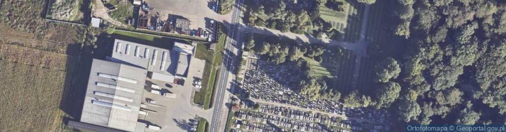 Zdjęcie satelitarne Umiastowska ul.