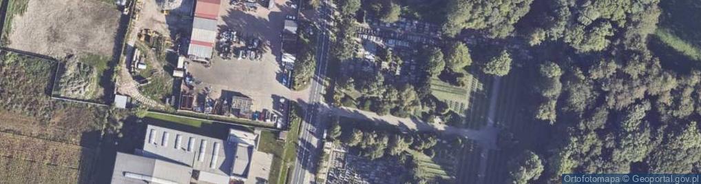 Zdjęcie satelitarne Umiastowska ul.