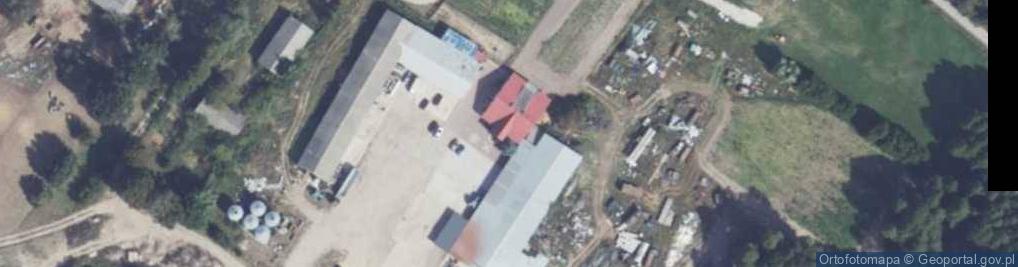 Zdjęcie satelitarne Umiotki ul.