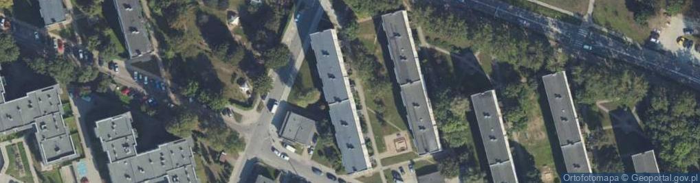 Zdjęcie satelitarne Unruga Józefa, adm. ul.