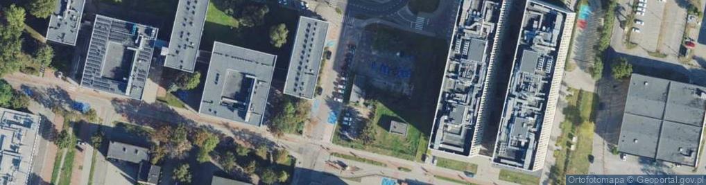 Zdjęcie satelitarne Uniwersytecka ul.