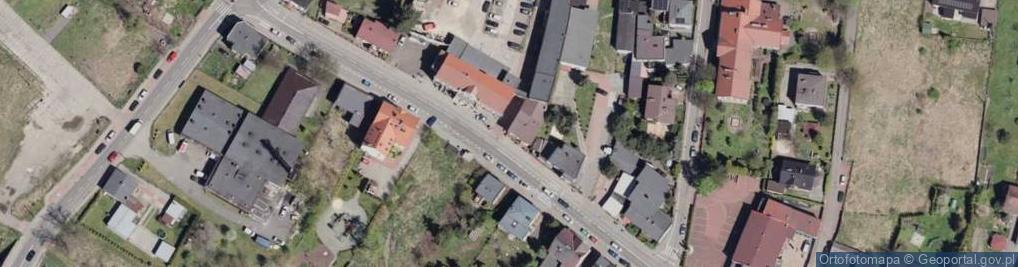 Zdjęcie satelitarne Uniczowska ul.