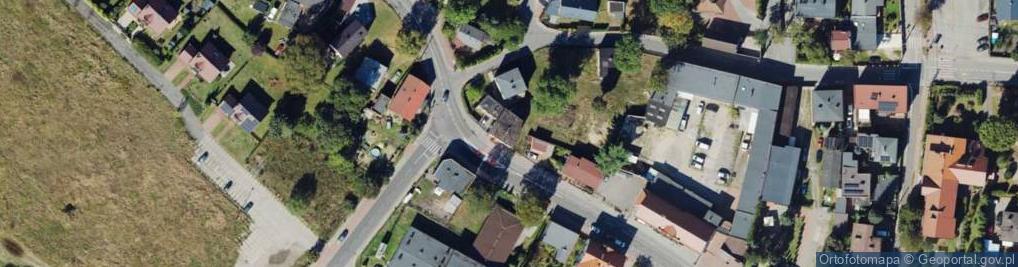 Zdjęcie satelitarne Uniczowska ul.