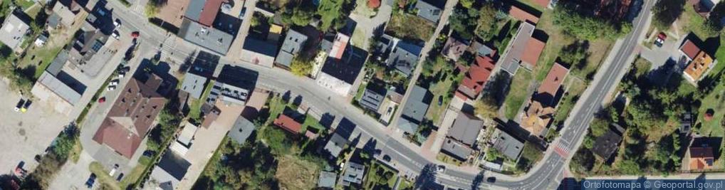 Zdjęcie satelitarne Uniczowska ul.