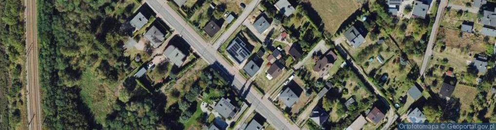 Zdjęcie satelitarne Uniczowska ul.