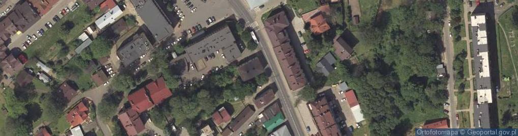 Zdjęcie satelitarne Unii Brzeskiej ul.
