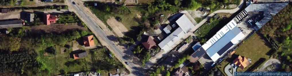 Zdjęcie satelitarne Uniejowska ul.